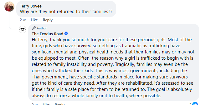 20 The Exodus Road   3 girls are free from sex trafficking in